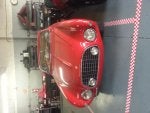 Vehicle Red Car Automotive lighting Automotive exterior