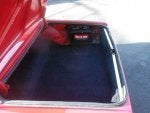 Vehicle Car Red Automotive exterior Trunk